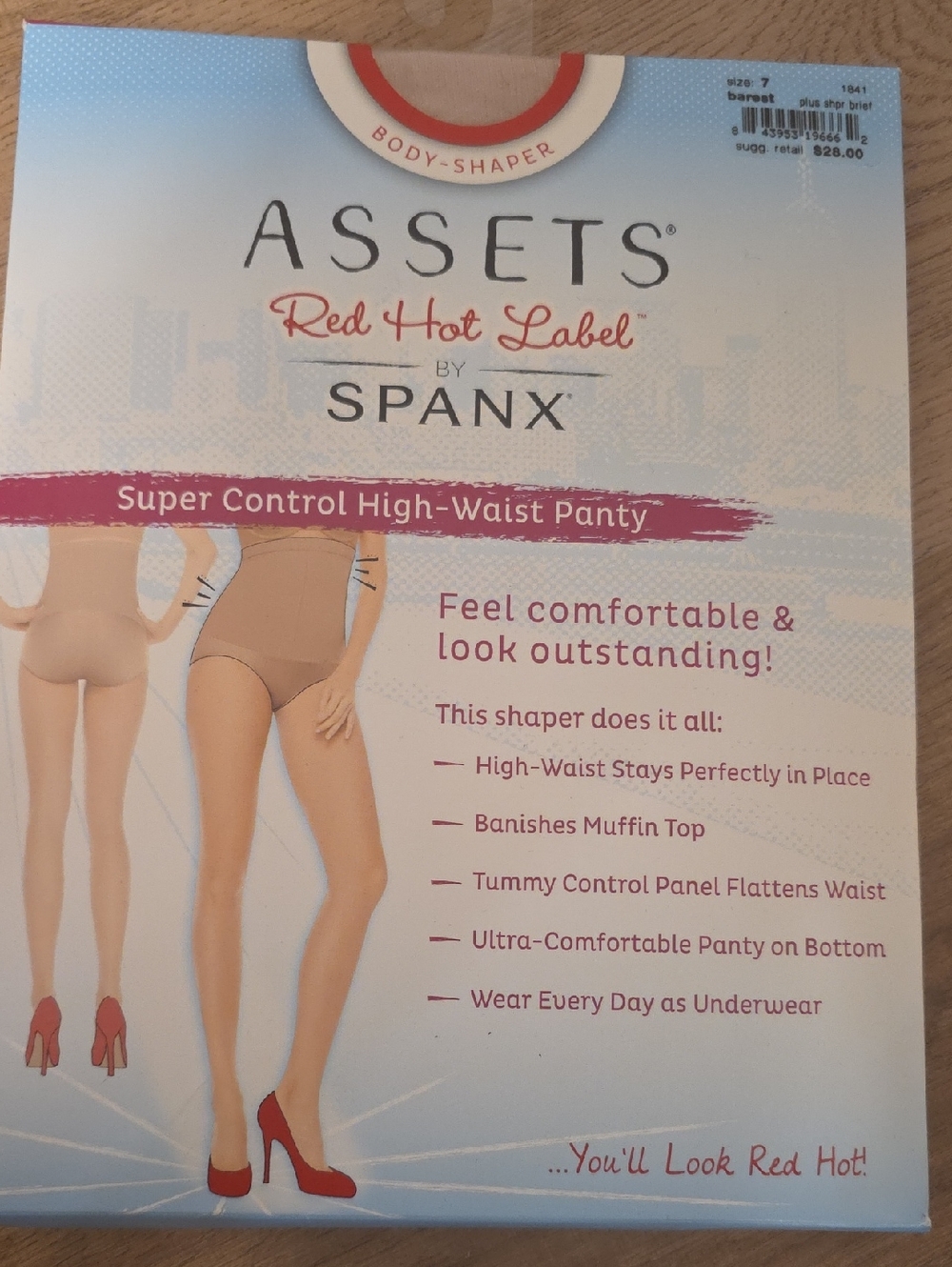 SPANX Assets Red Hot Label Super Control High-Waist Panty - Nude
